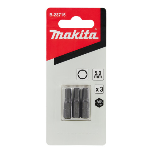 Makita 6-KT Bit 5,0x25mm