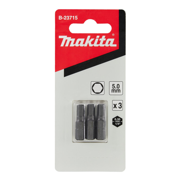 Makita 6-KT Bit 5,0x25mm