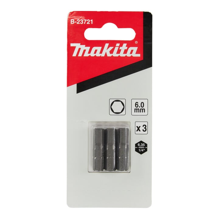Makita 6-KT Bit 6,0x25mm