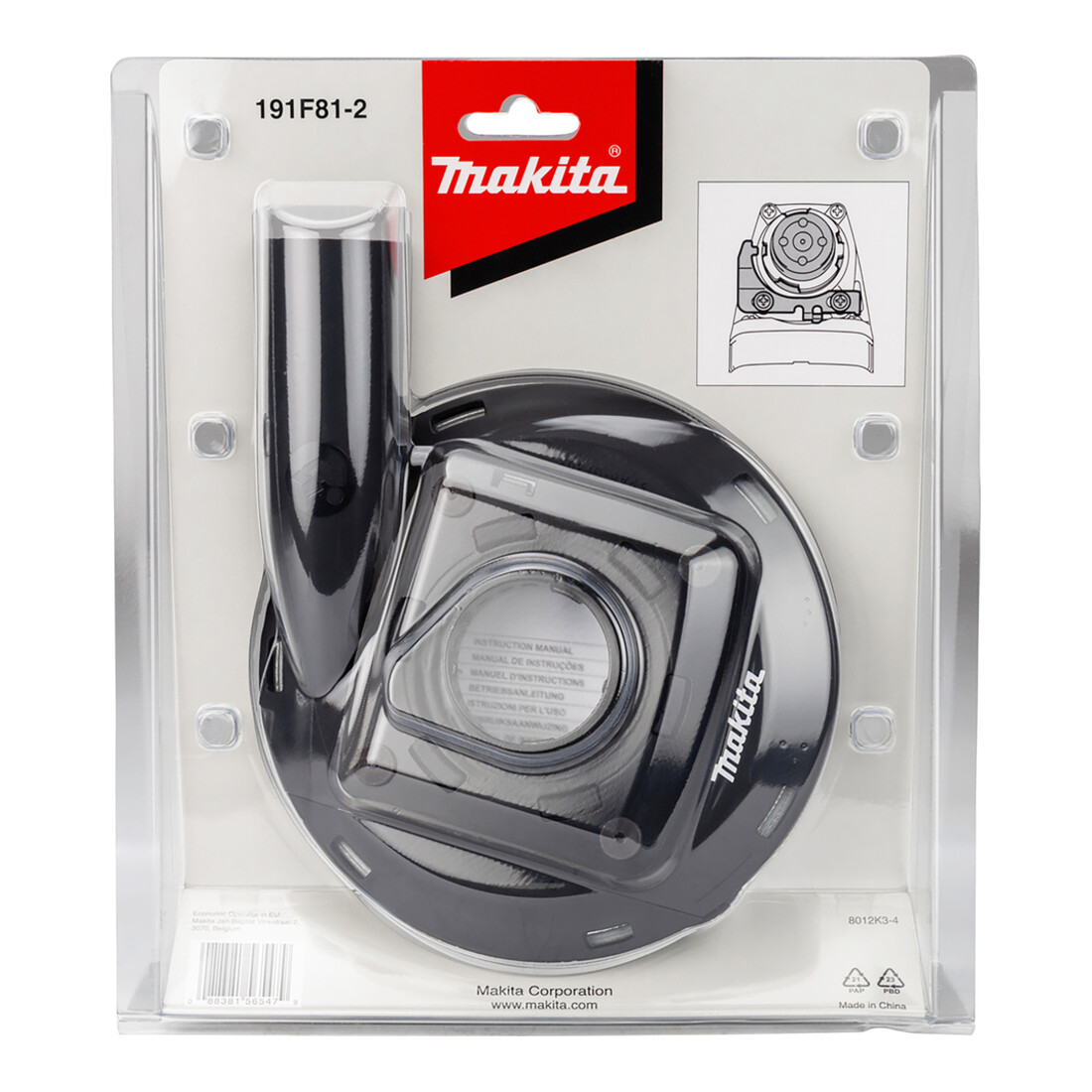 Makita Absaughaube 191F81-2