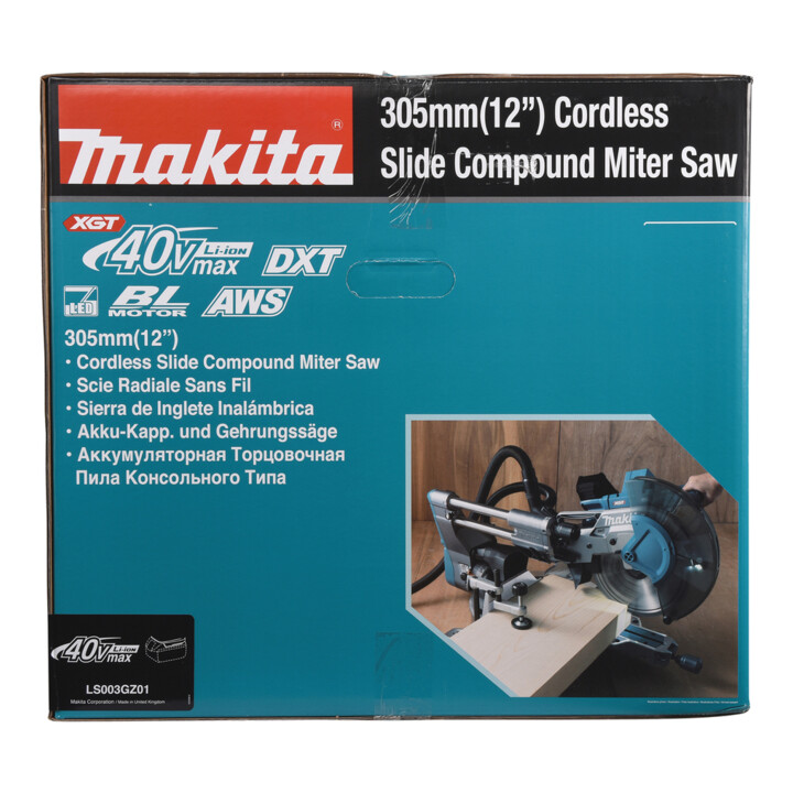Makita accu afkortzaag 40V LS003GZ01