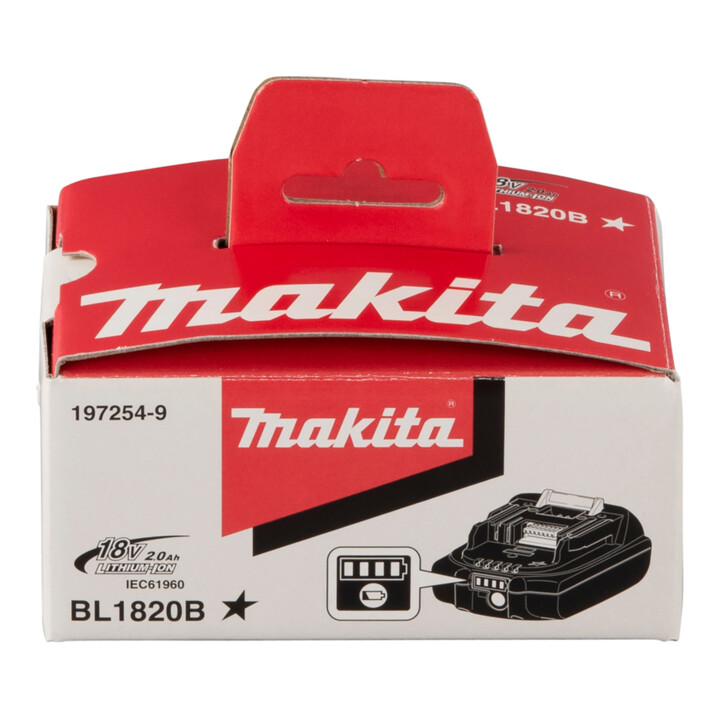 Makita accu-BL1820B Li 18,0V 2,0Ah 197254-9