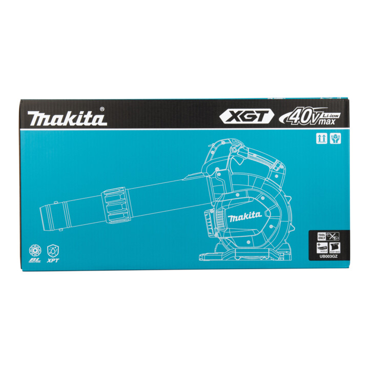 Makita Accu-bladblazer/-zuiger 40V max. zonder accu zonder lader