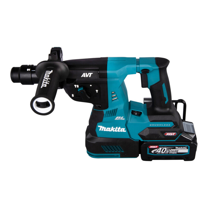 Makita accu combi hamer SDS+ 40V HR004GM201