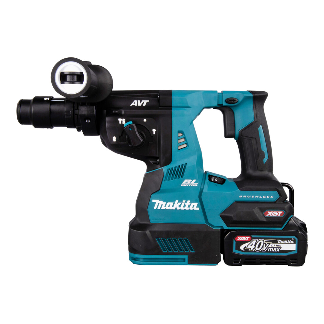 Makita accu combi hamer SDS+ 40V HR004GM202