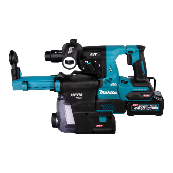 Makita accu combi hamer SDS+ 40V HR004GM202