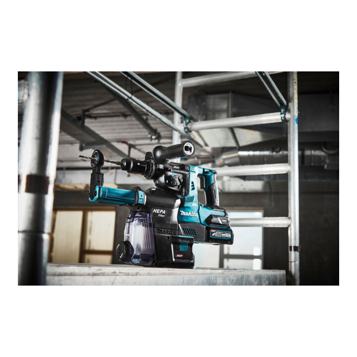 Makita accu combi hamer SDS+ 40V HR004GM202