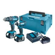 Makita accu-comboor- en slagmoersleutel DLX2131JX1-1