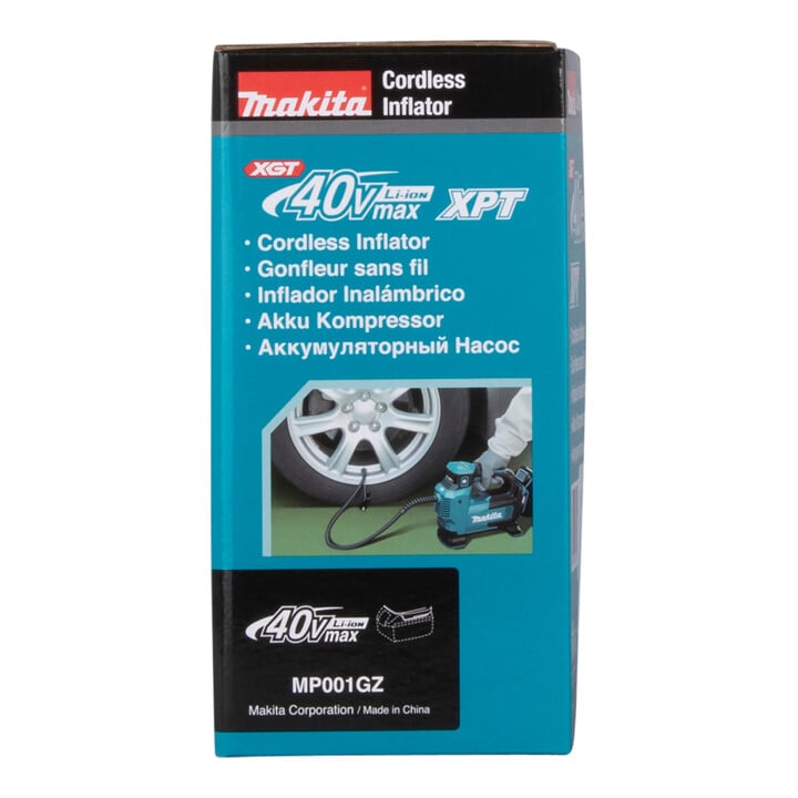 Makita accu compressor 11 bar 40V MP001GZ