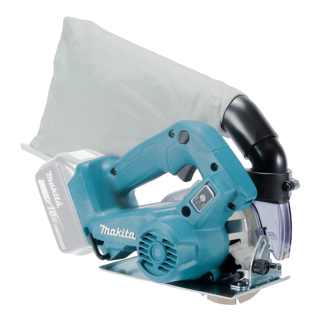 Makita accu diamantdoorslijper 40mm 18V DCC500Z