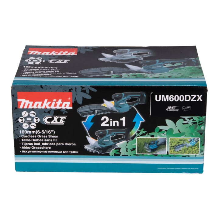 Makita accu gras/struik schaar 10.8 V UM600DZX