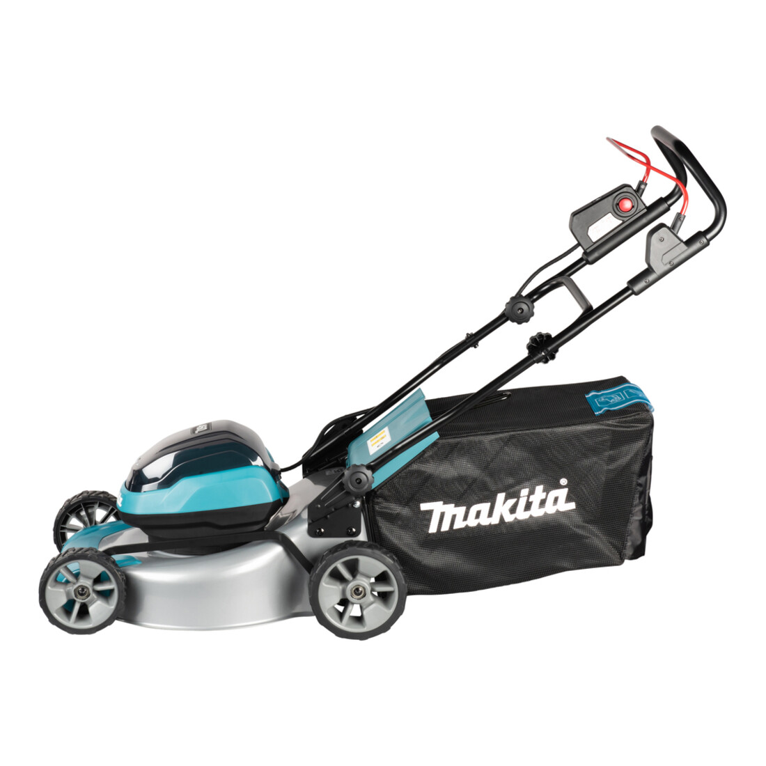 Makita Accu-grasmaaier 2x18V / 5,0 Ah, 2 accu's + dubbele oplader NIEUWHEID HERFST 2025