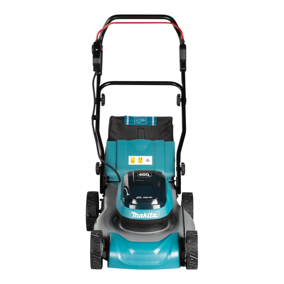 Makita Accu-grasmaaier 2x18V / 5,0 Ah, 2 accu's + dubbele oplader NIEUWHEID HERFST 2025