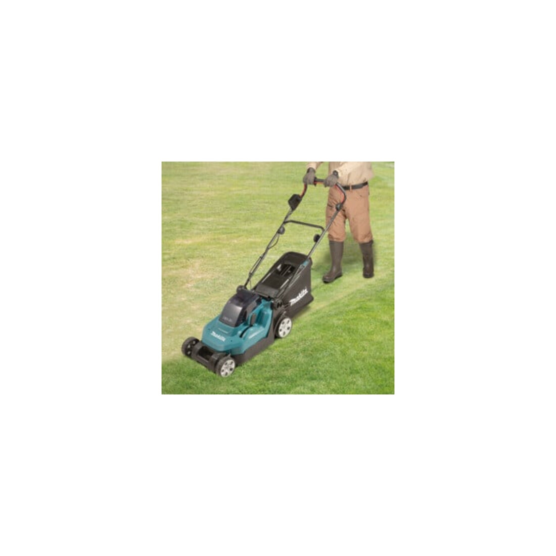 Makita accu grasmaaier 2x18V DLM382CM2