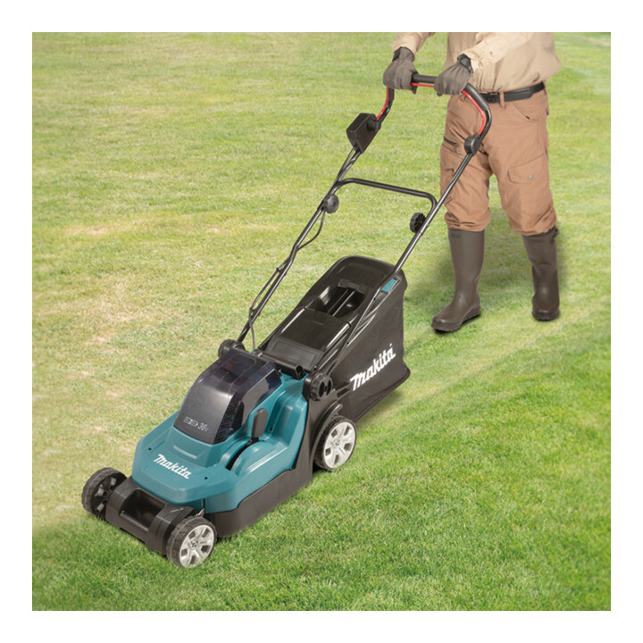 Makita accu grasmaaier 2x18V DLM382PM2