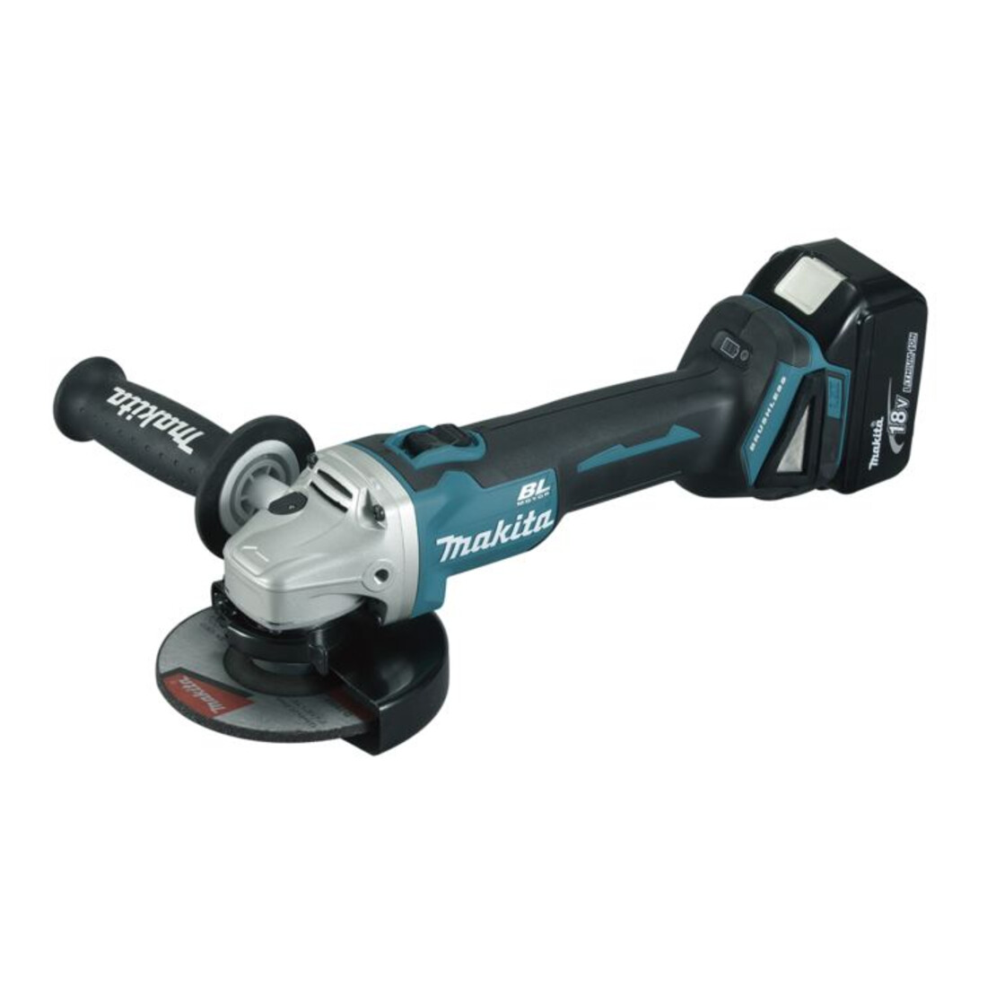 Makita accu haakse slijper 18 V / 5.0 Ah DGA504RTJ