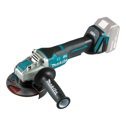 Makita accu haakse slijper 18V DGA520ZX1