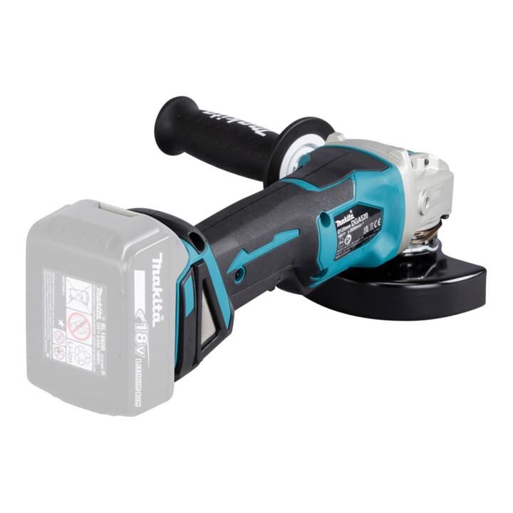 Makita accu haakse slijper 18V DGA520ZX1