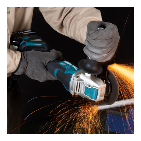 Makita accu haakse slijper 18V DGA520ZX1