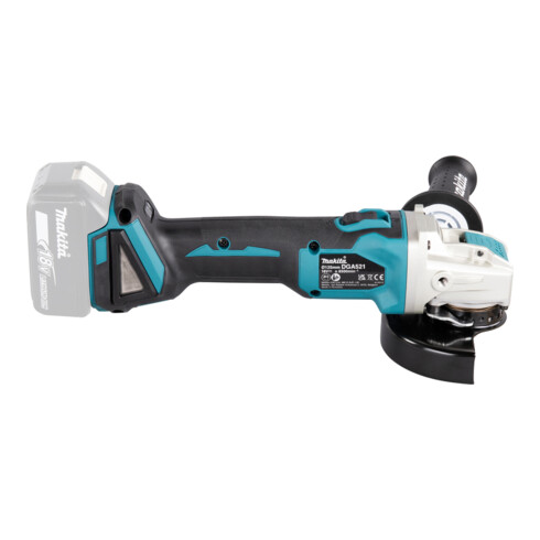 Makita accu haakse slijper 18V DGA521ZX1