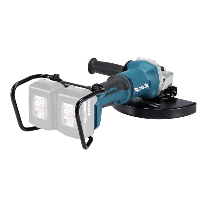 Makita accu haakse slijper 2 x 18 V in draagkoffer DGA900ZKX2