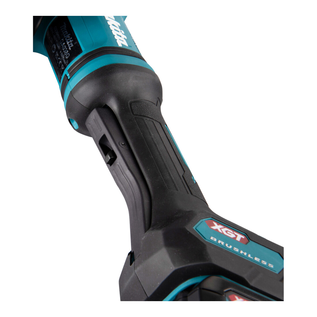 Makita accu haakse slijper 40V GA038GZ
