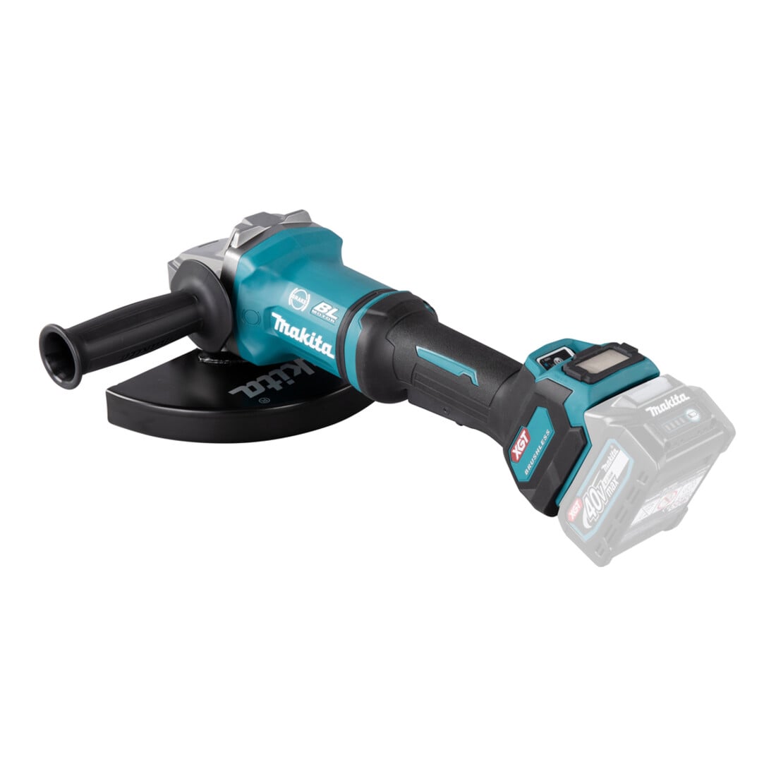 Makita accu haakse slijper 40V GA038GZ