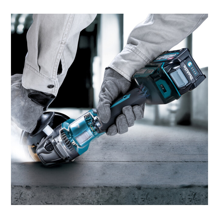Makita accu haakse slijper XGT 40V GA023GM201