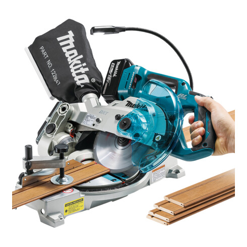 Makita accu hak- en verstekzaag DLS600Z soloversie