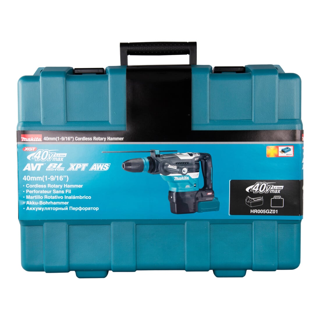 Makita accu hamerboormachine 40V HR005GZ01