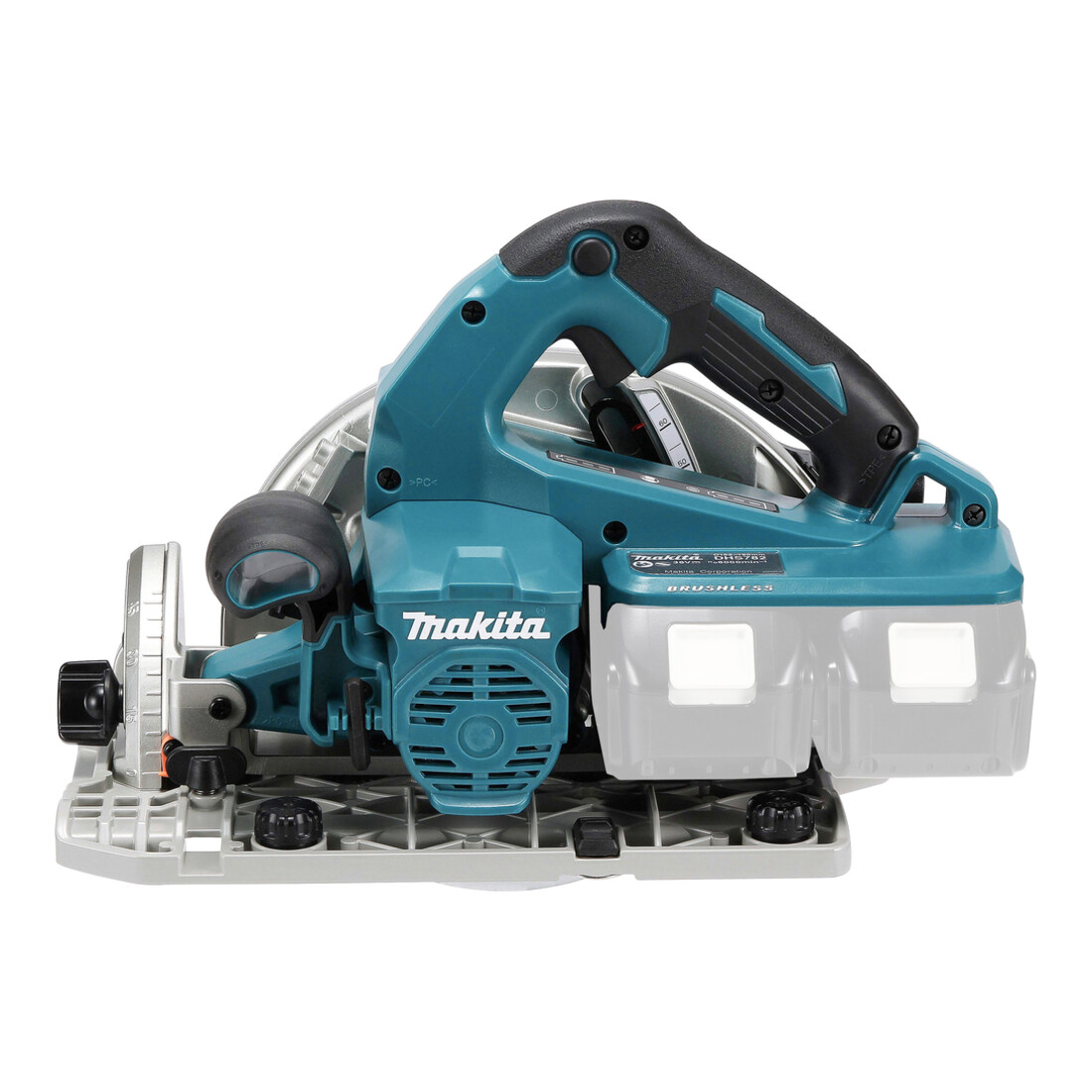 Makita accu handcirkelzaag 2x18 V (zonder accu, zonder lader) in MAKPAC DHS782ZJ