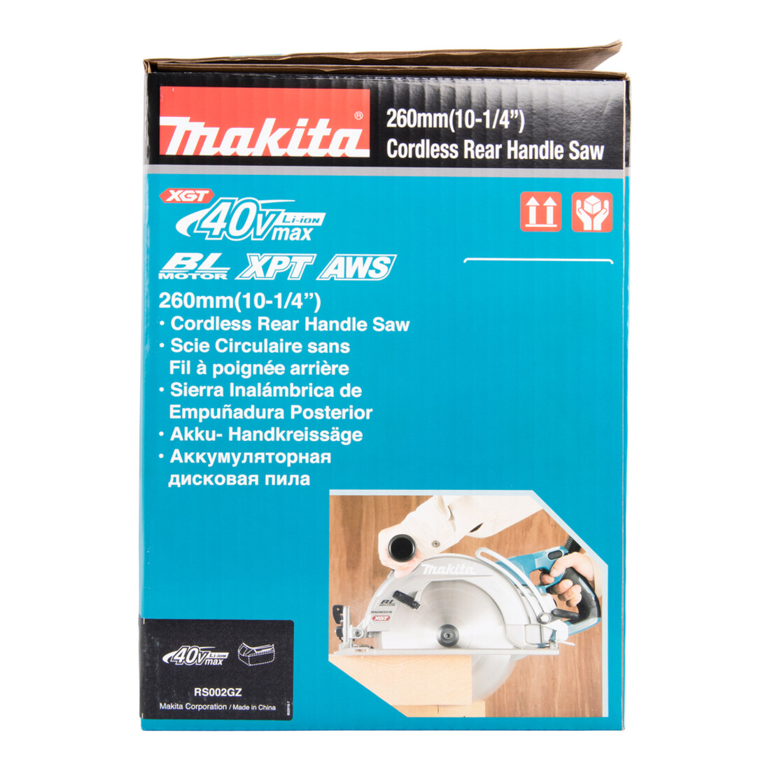 Makita accu handcirkelzaag 40V RS002GZ