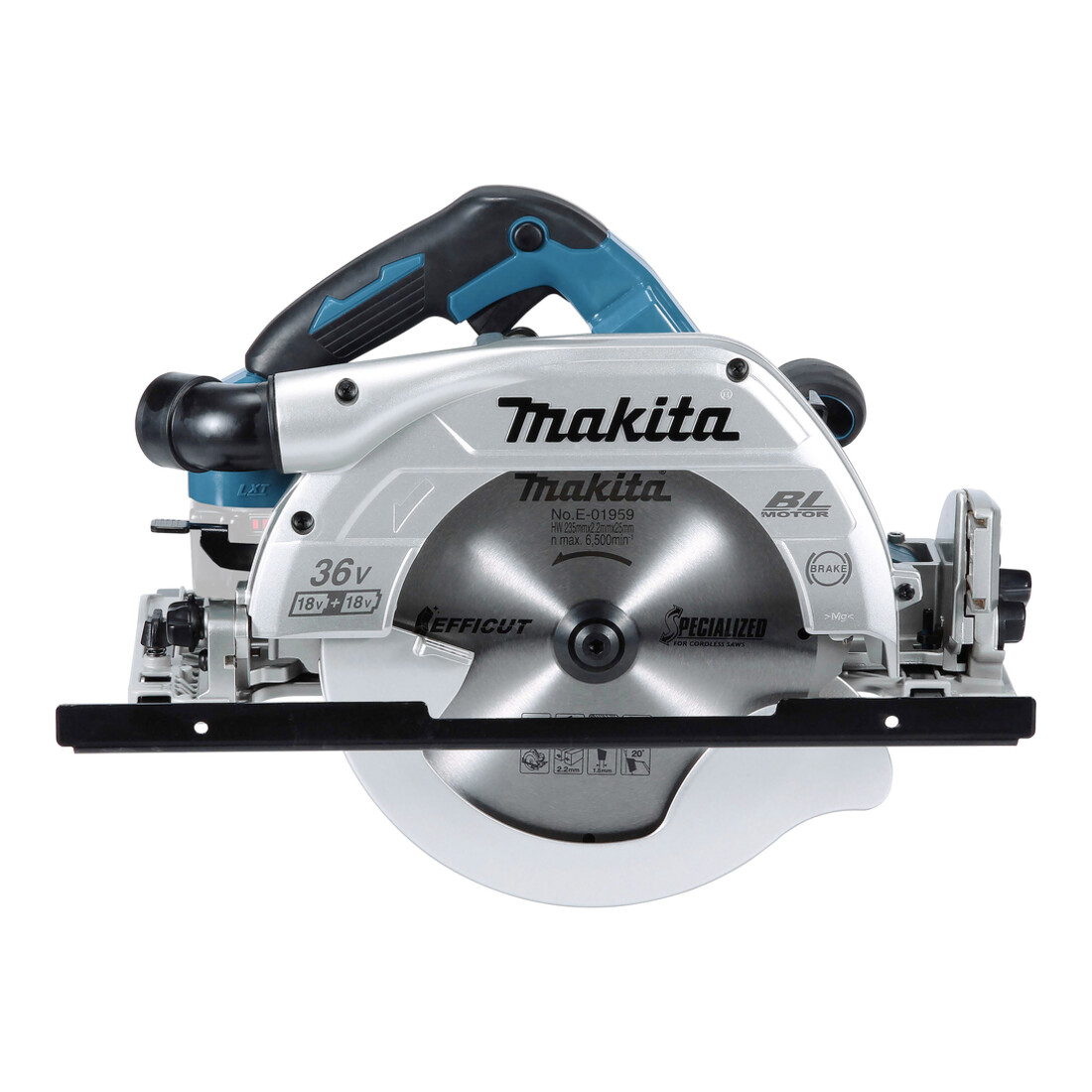 Makita accu handcirkelzaag 85mm 2x18V DHS900ZU