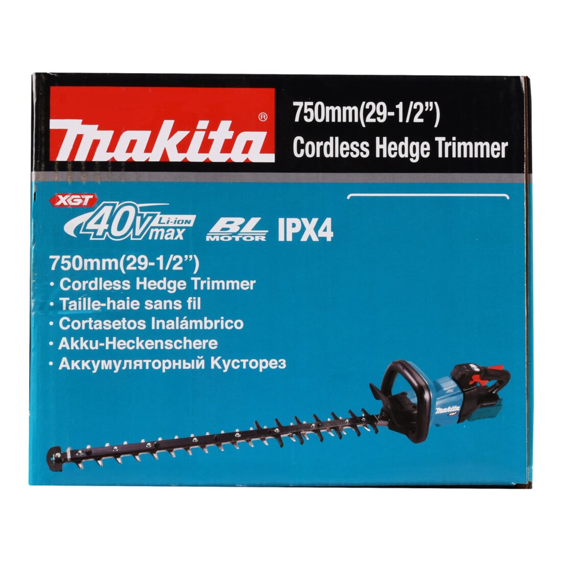 Makita accu-heggenschaar 75cm 40V UH007GZ soloversie