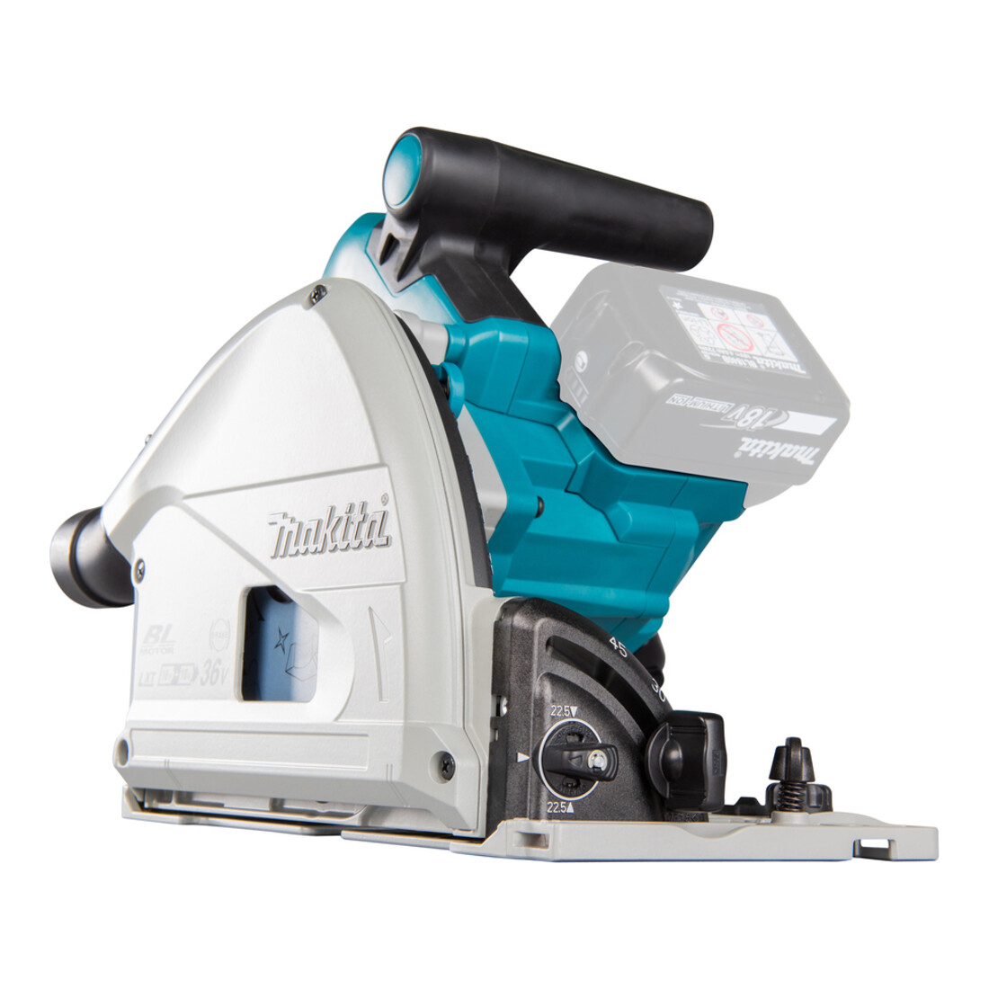 Makita accu invalzaag 56 mm 2 x 18V DSP601ZJU