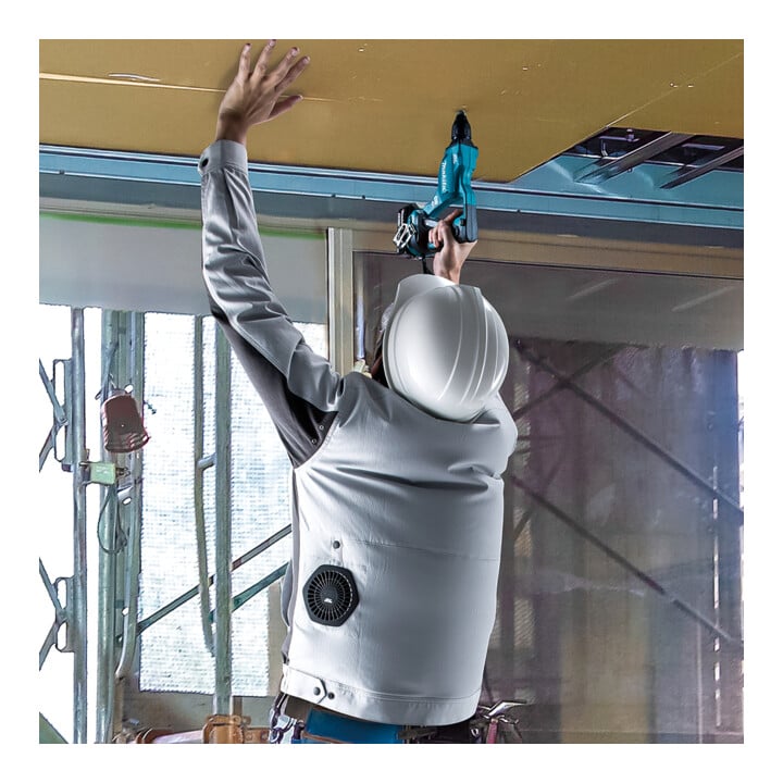 Makita accu klimaatjas, wit maat 2XL (DFJ213Z2XL)