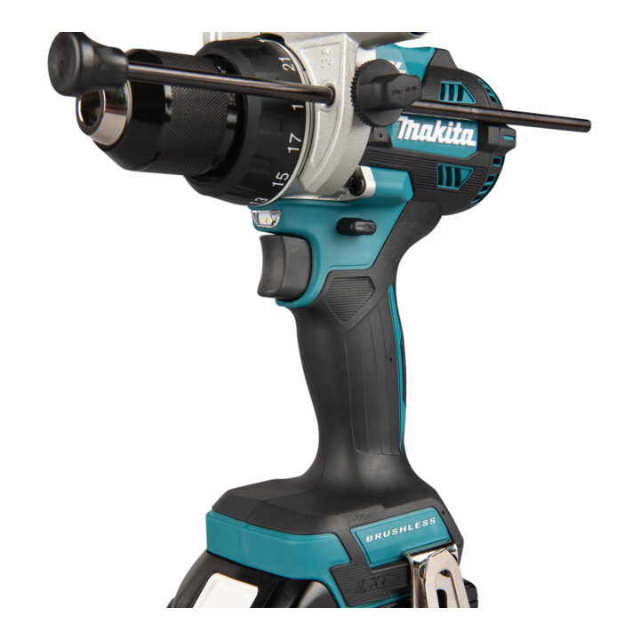 Makita Accu-klopboor-schroefmachine 18V 5,0 Ah 2 accu's oplader MAKPAC