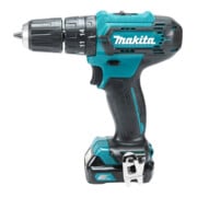 Makita accu klopboormachine 12 V max. / 2.0 Ah, 2 batterijen + lader in draagtas HP333DSAX1-2