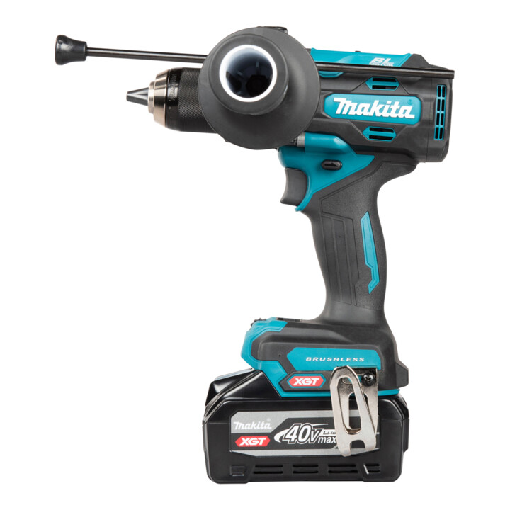 Makita Accu-klopboorschroefmachine 40V max. 4,0 Ah 2 accu’s lader MAKPAC
