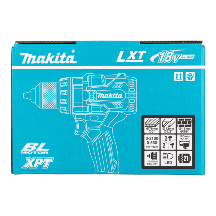 Makita Accu-klopboorschroevendraaier 18V zonder accu zonder lader