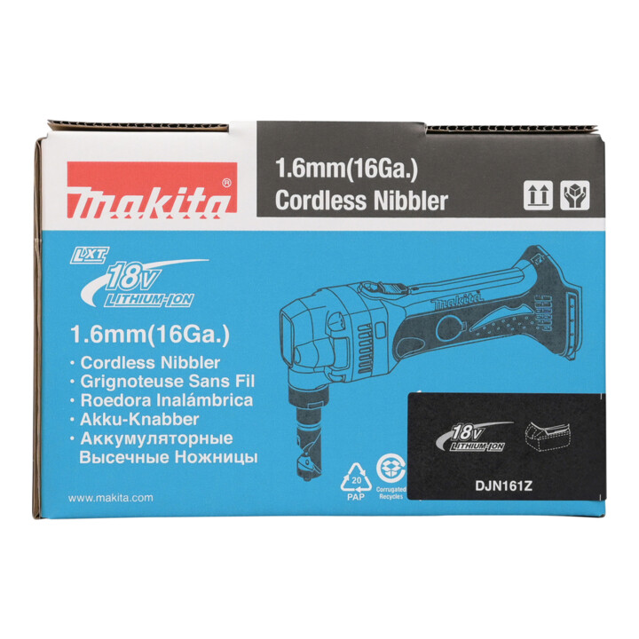 Makita accu knabbelschaar DJN161Z soloversie