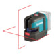 Makita accu kruislijnlaser SK105DZ rood