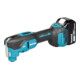 Makita Accu-multifunctioneel gereedschap 18V 5,0 Ah 2 accu’s oplader accessoires set