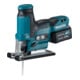 Makita accu-pendeldecoupeerzaag 10,8 V / 4,0 Ah, 2 accu + lader in MAKPAC JV102DSMJ-1