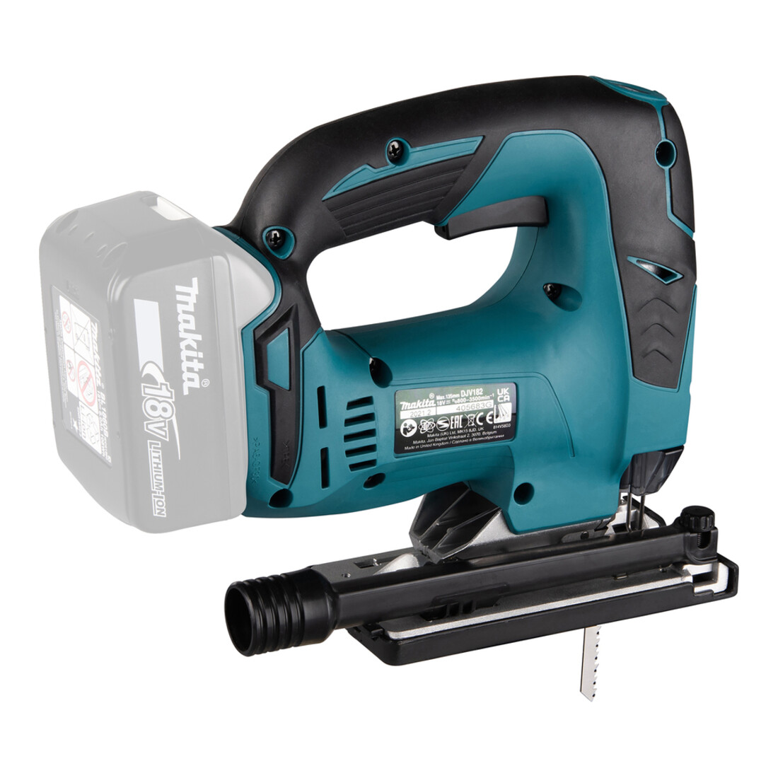 Makita accu pendeldecoupeerzaag DJV182Z soloversie