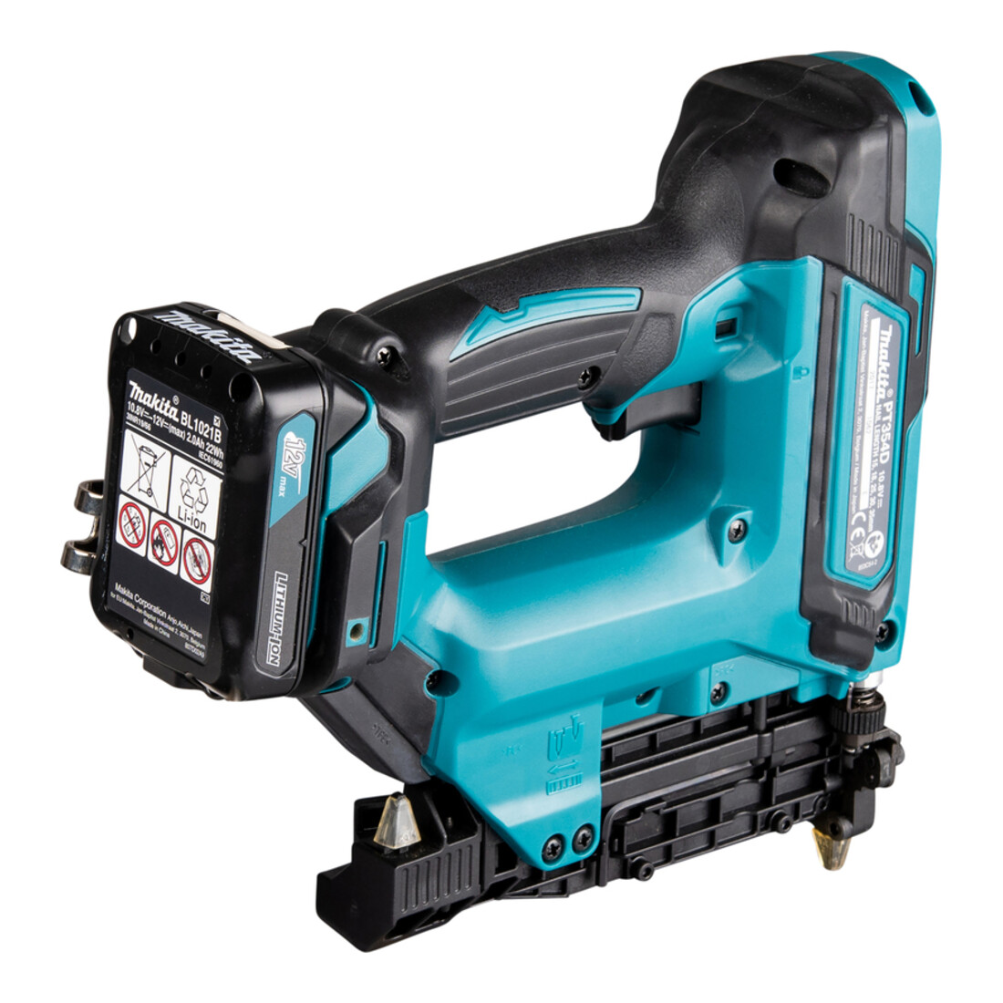 Makita accu pin tacker 10.8V PT354DSMJ