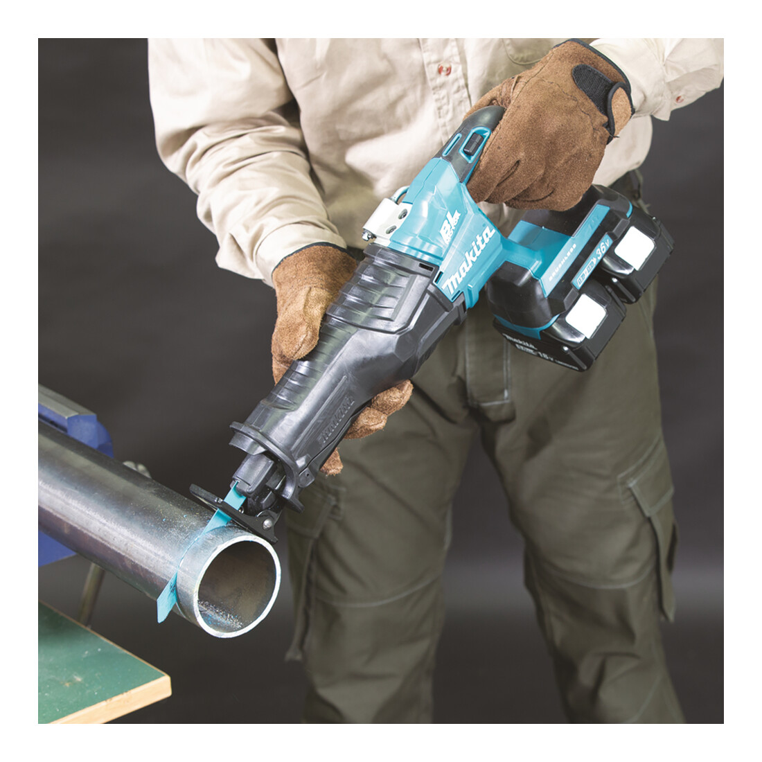 Makita accu-reciprozaag 2 x 18 V DJR360ZK
