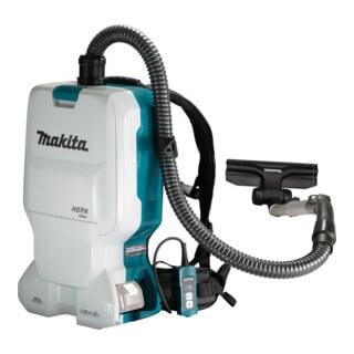 Makita accu rugstofzuiger DVC660Z 2x18V (zonder accu, zonder lader)