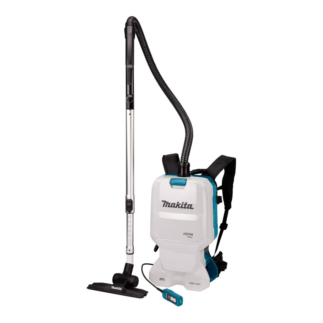 Makita accu rugstofzuiger DVC660Z 2x18V (zonder accu, zonder lader)