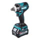 Makita accu-slagmoersleutel 40 V max. / 2,5 Ah, 2 accu + lader in MAKPAC TW004GD201